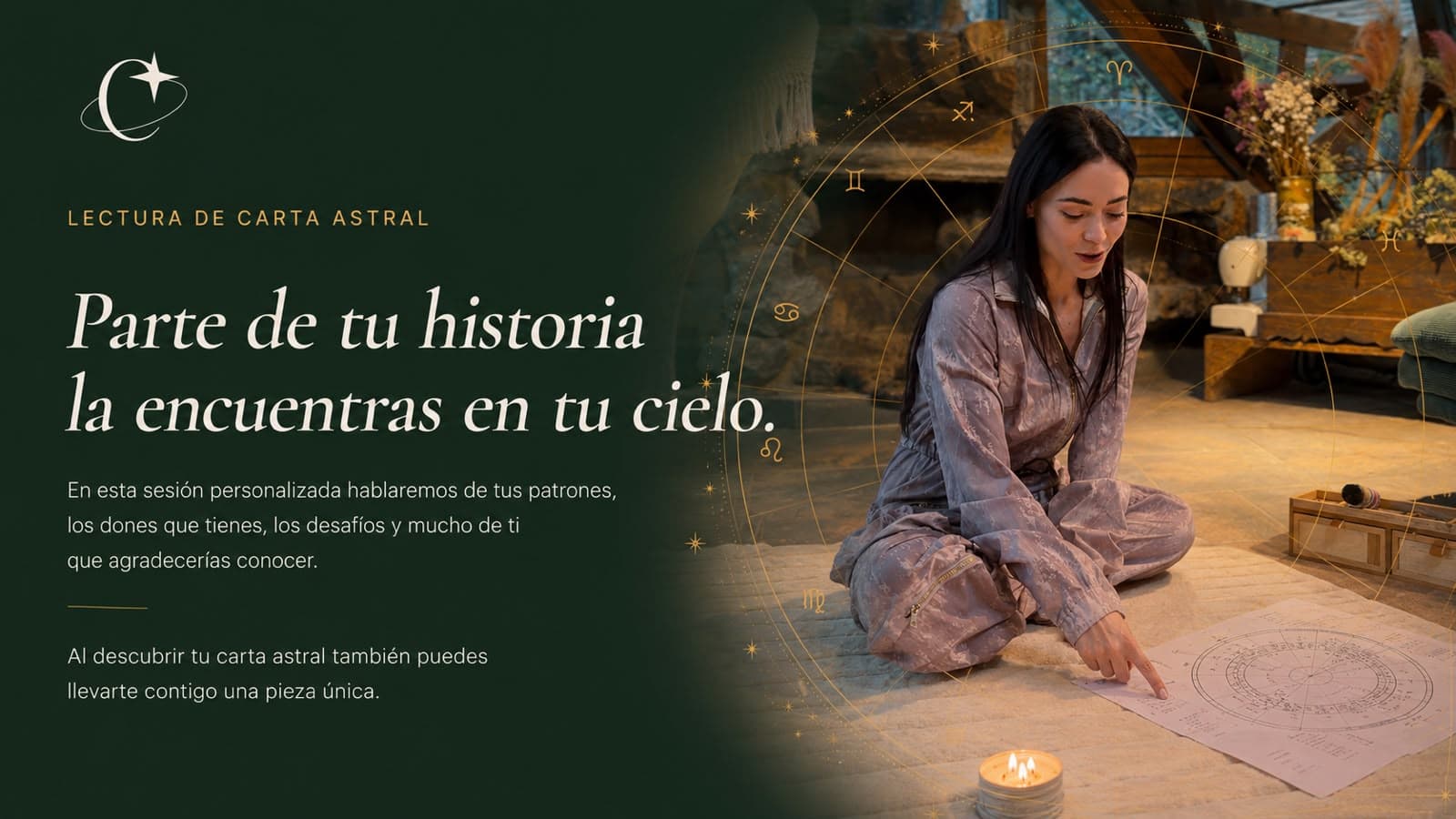 Lectura de carta astral — Parte de tu historia la encuentras en tu cielo